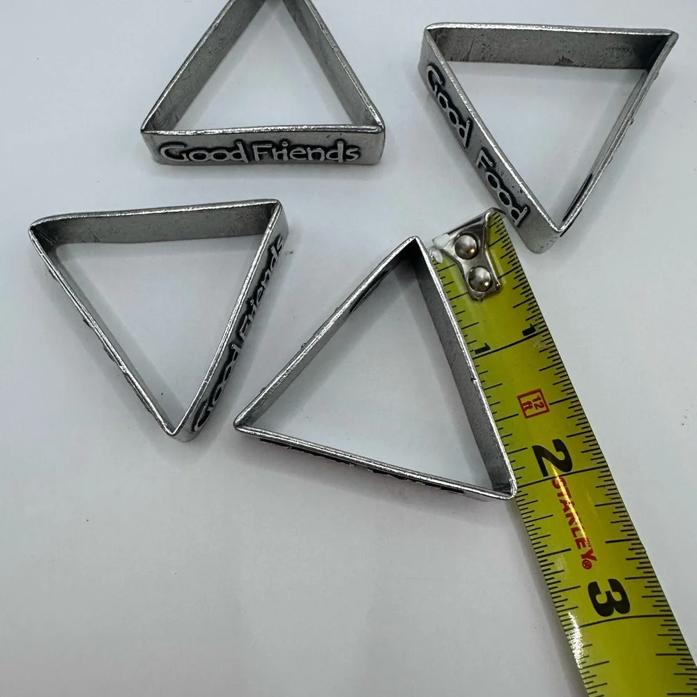 Maugenest SF Pewter Napkin Rings Set of 4 – Good Wine Food Friends